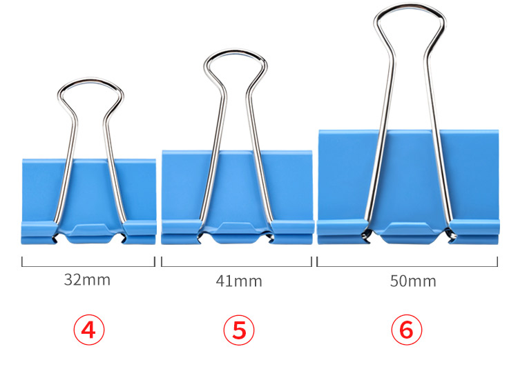 廣博(GuangBo)60只裝15mm彩色長(zhǎng)尾夾子燕尾夾票夾辦公用品PJTC005-0418商城