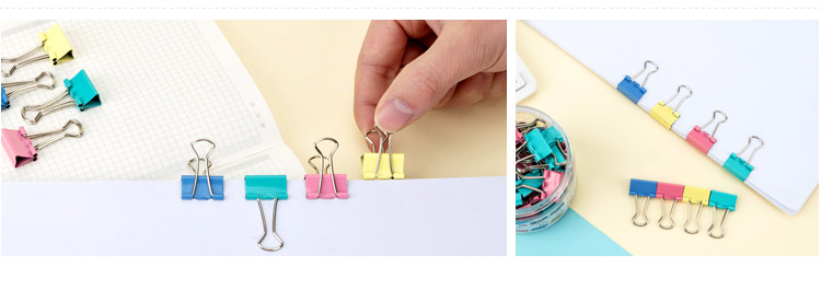 廣博(GuangBo)60只裝15mm彩色長(zhǎng)尾夾子燕尾夾票夾辦公用品PJTC005-0418商城