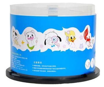 紫光（UNIS）CD-R光盤/刻錄盤 天?？ㄍㄏ盗?52速700M 桶裝50片（版面隨機）-0418商城